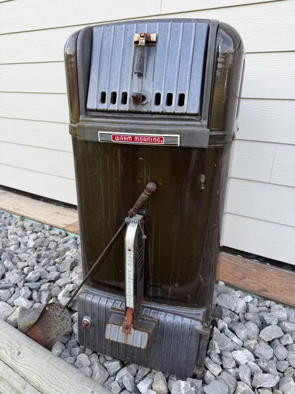 Warm Morning Gas Heater Model 524A Cast Iron