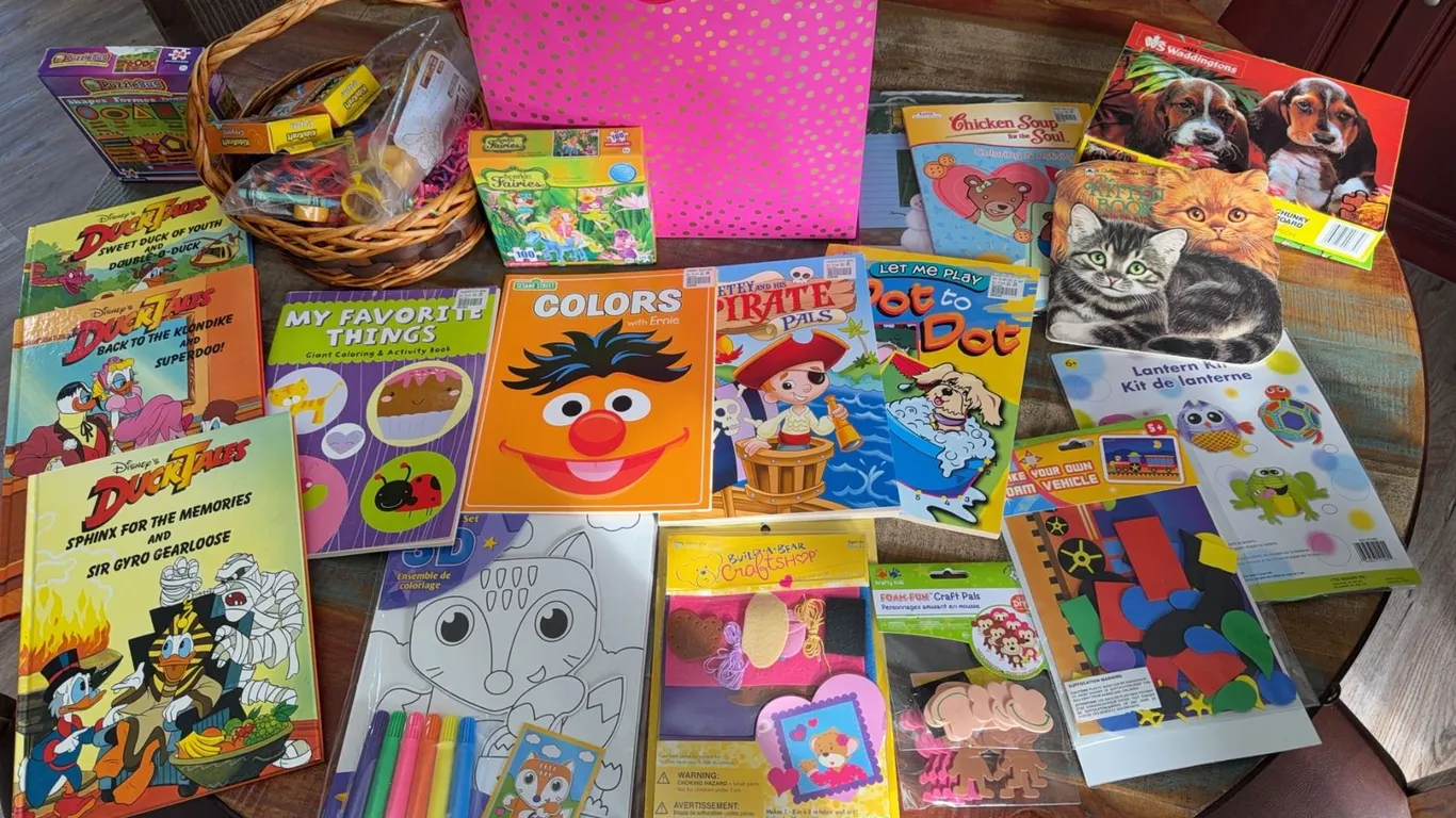 Children's Activity Books and Craft Lot