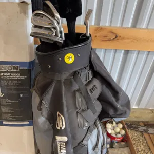 Wilson ProStaff Golf Club Set with Bag Cart Balls