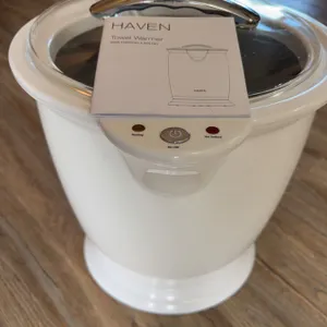 Haven Towel Warmer With Manual White