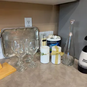 Barware and Kitchen Countertop Items