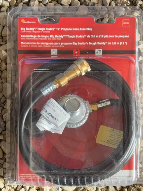 New Mr. Heater Big Buddy 12" Propane Hose Assembly