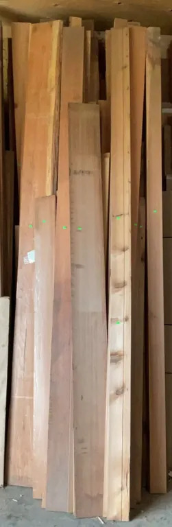 Approx. 40 Boards, Mostly Douglas Fir, Some Cherry or Other Hardwoods