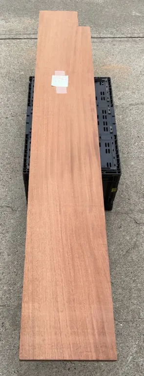 African Mahogany Board, 11" Wide x 1" Thick x 6' Long