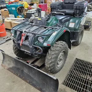 ATV: 2003 Yamaha Kodiak 450 4x4; WARN Plow & Winch