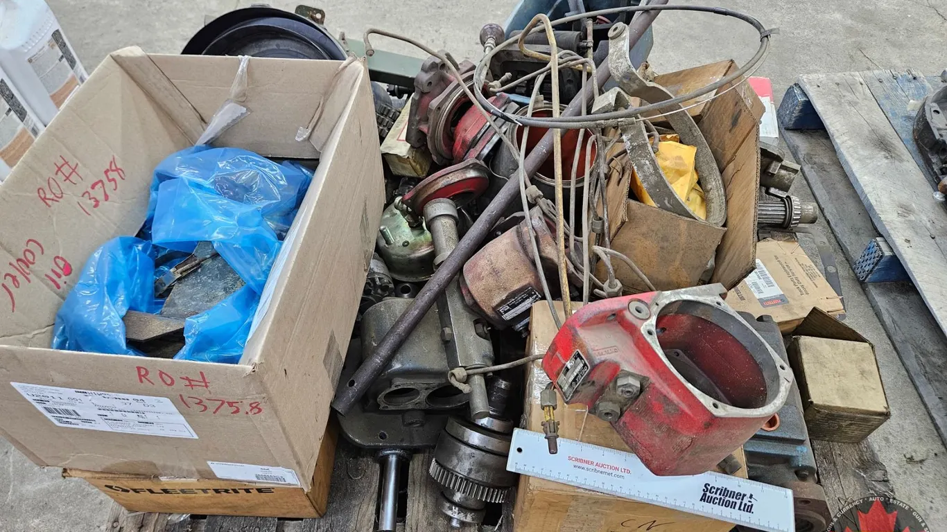 Assorted PTO Units, Hydraulic Pumps & Truck Parts