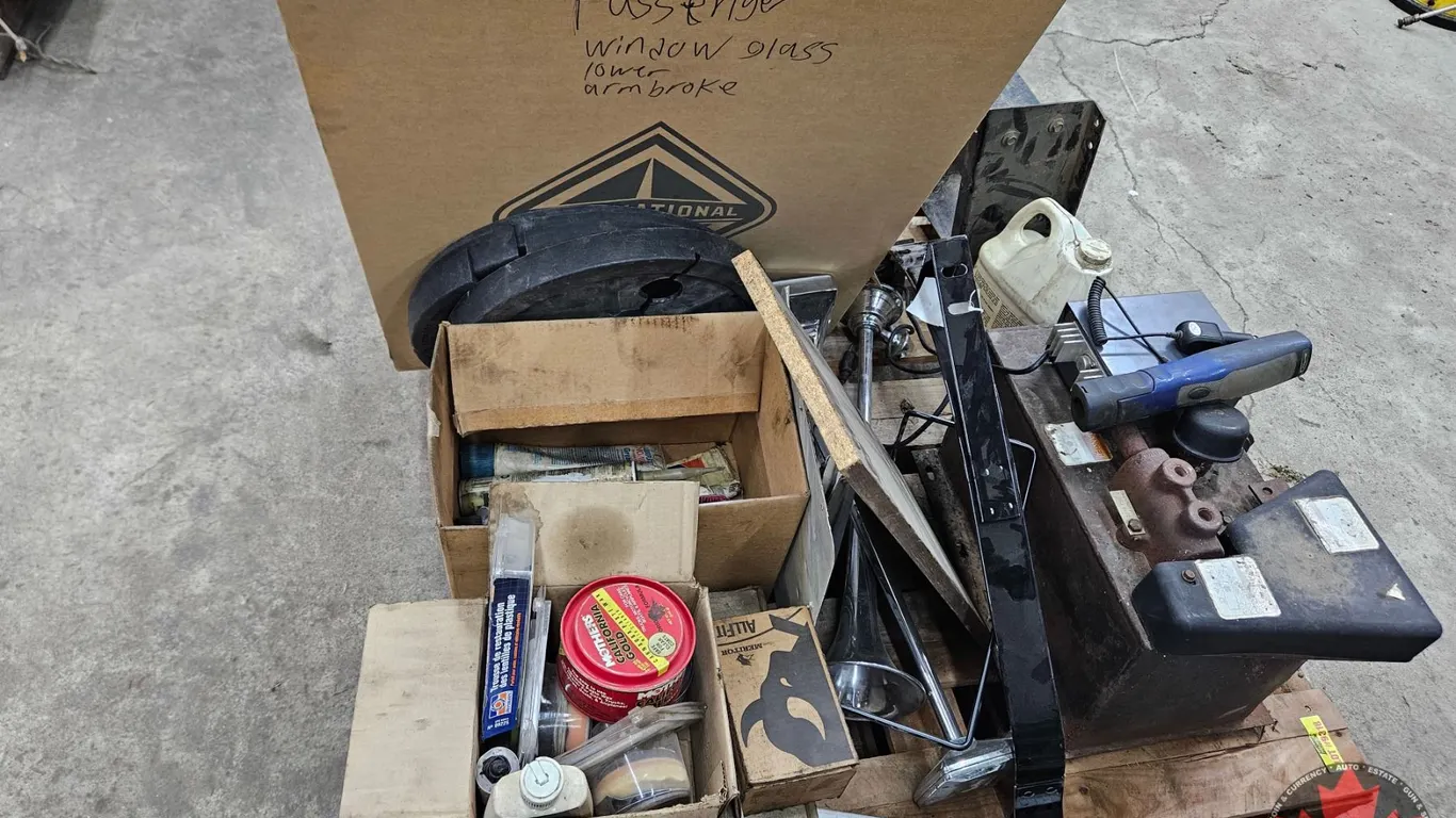 Assorted International Truck Parts & Shop Supplies
