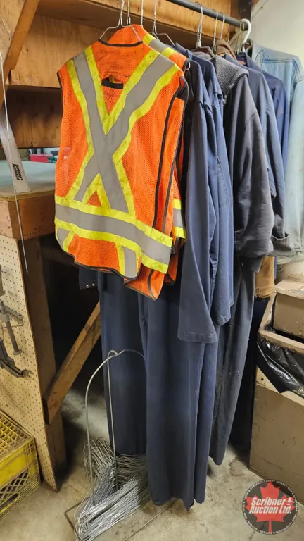 Assorted Work Coveralls & High-Visibility Safety Vests