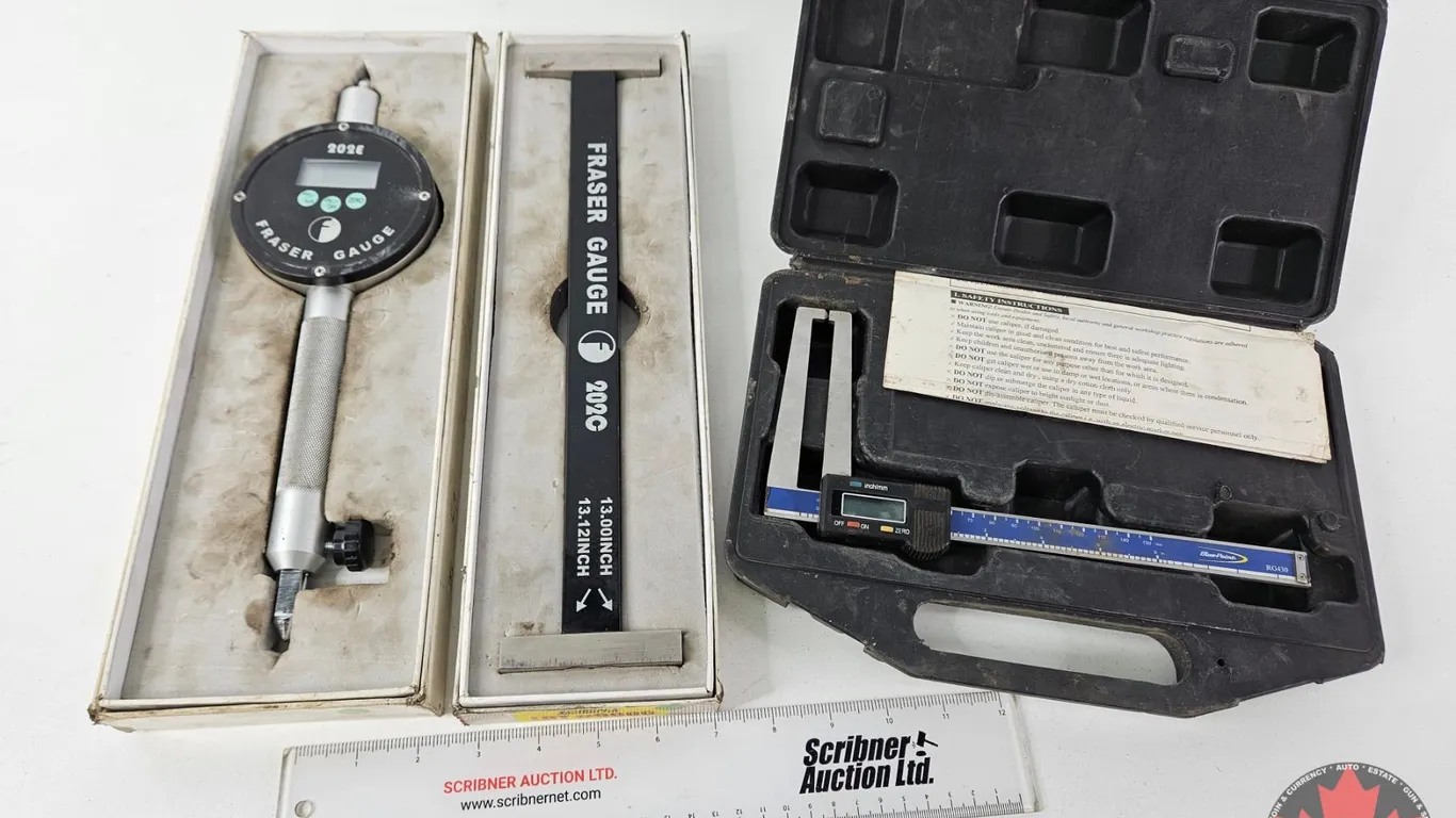 Fraser Gauges & Digital Caliper