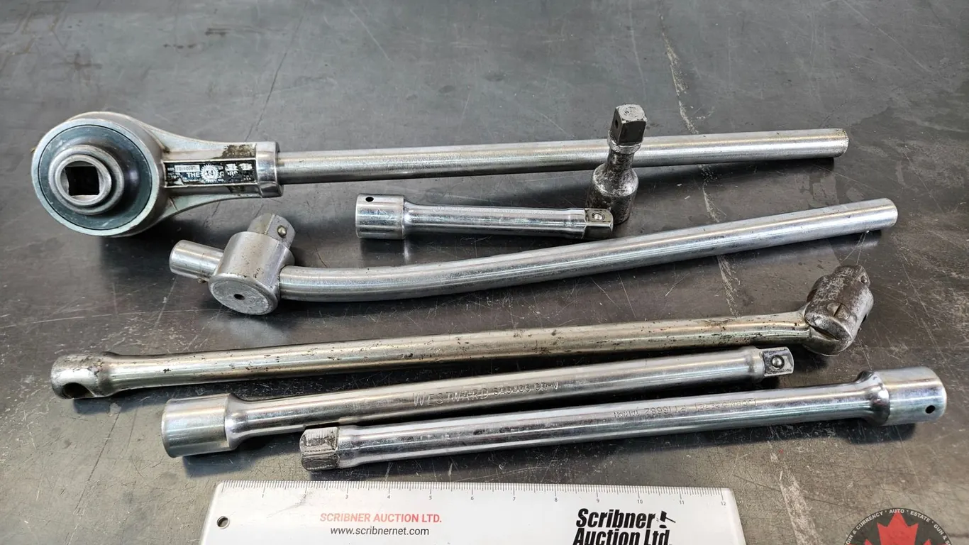 Assorted 3/4" Drive Ratchets & Breaker Bars