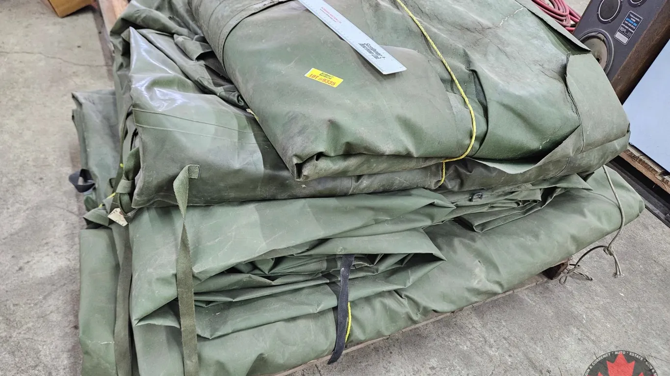 Assorted Heavy-Duty Vinyl Tarps & Covers (Pallet Lot)