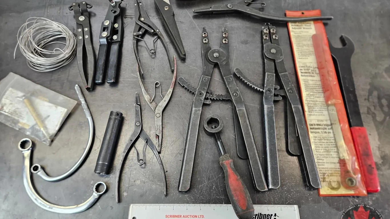Assorted Snap Ring & Specialty Pliers