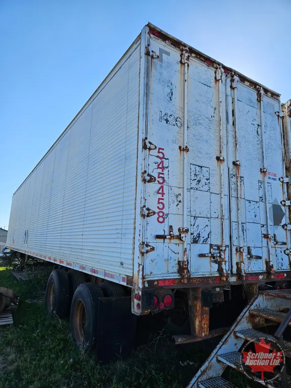 SEMI-TRAILER & CONTENTS: Pullman Trailmobile Tandem Axle Dry Van: Heavy Truck Parts & Supplies