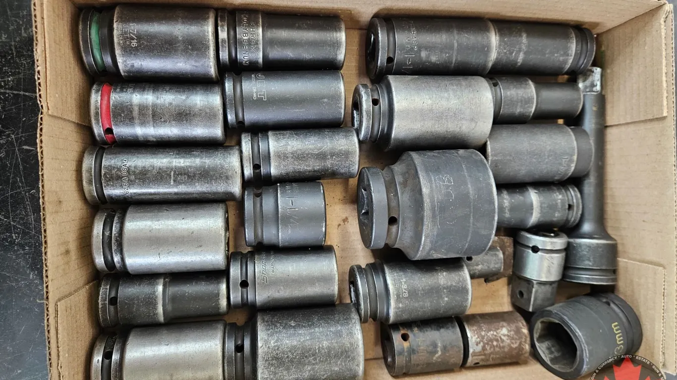 Assorted Large Impact Sockets