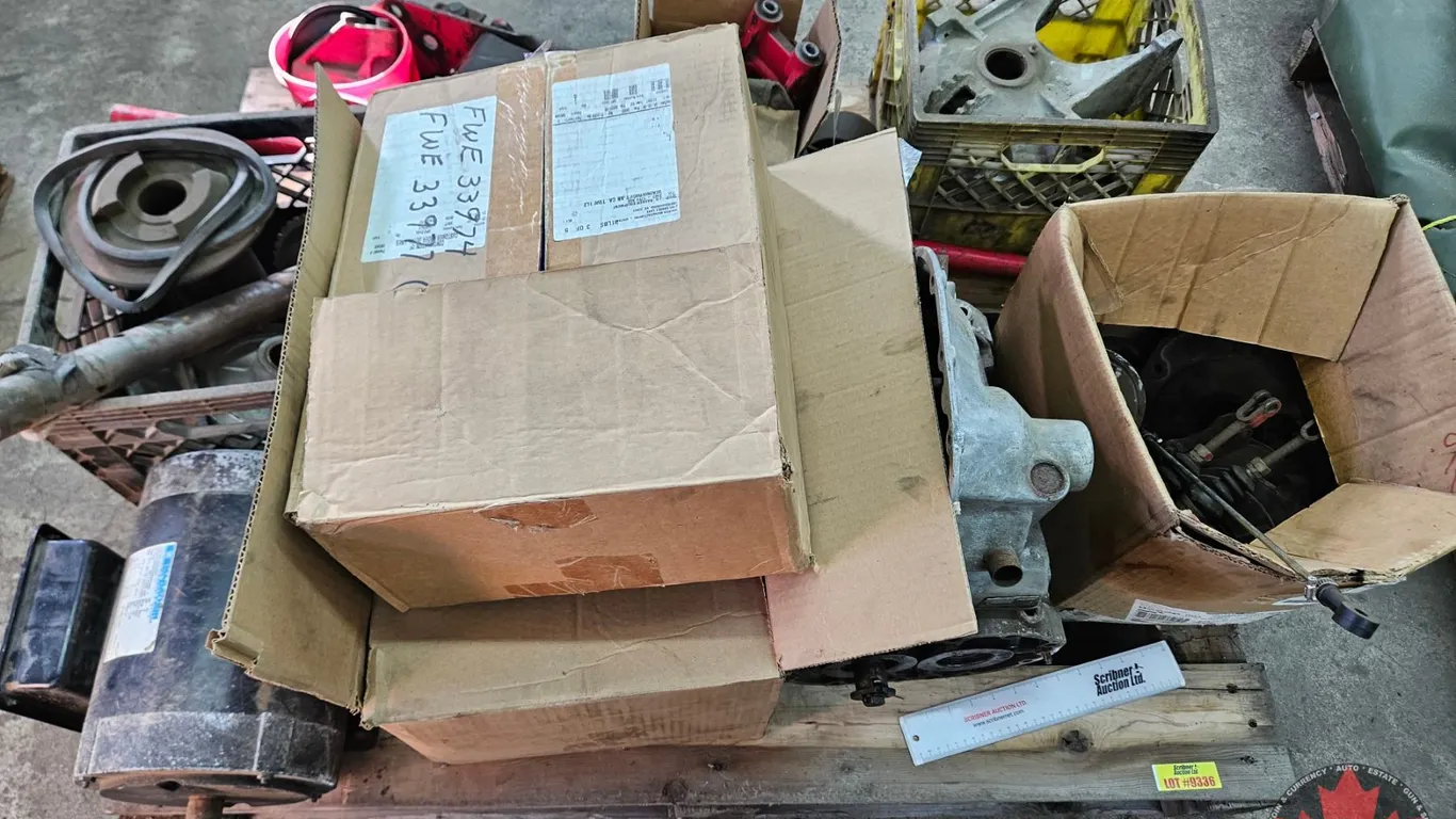 Assorted Heavy-Duty Truck Parts & Shop Equipment