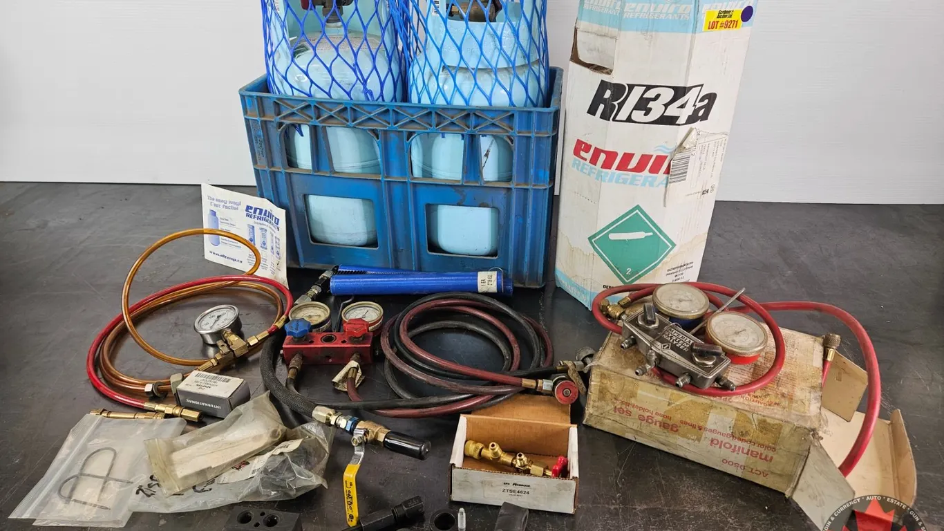 Refrigerant Service Gauges, Hoses & Cylinders