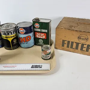 Vintage Gulf Oil & Automotive Advertising Lot