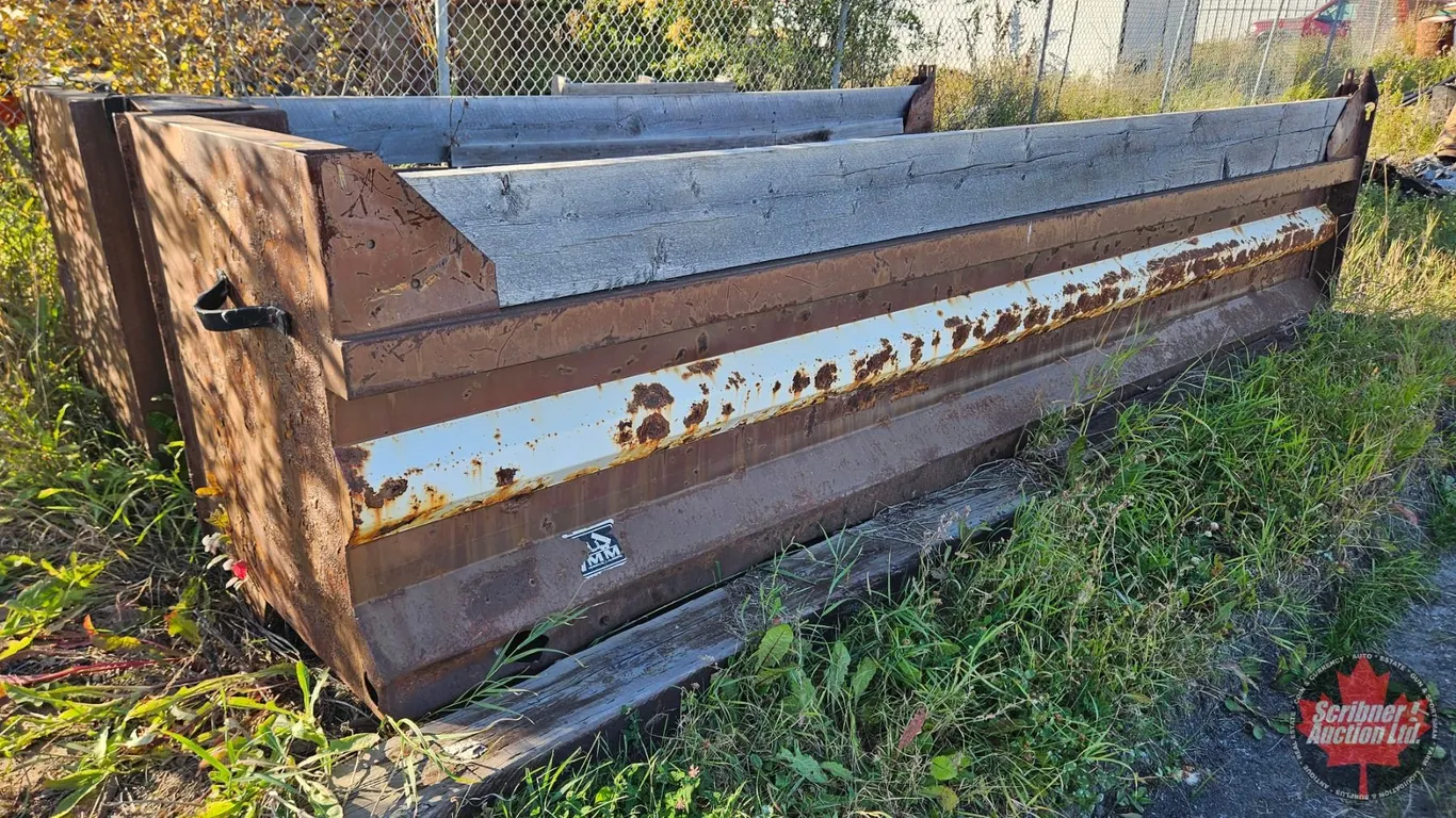 VMM Steel Dump Truck Box 15ft (used for scrap iron etc)