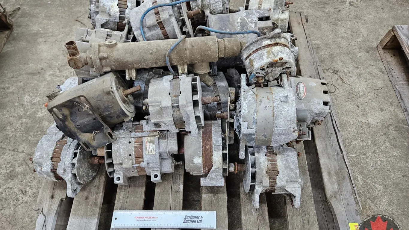 Assorted Heavy-Duty Truck Alternators & Starters