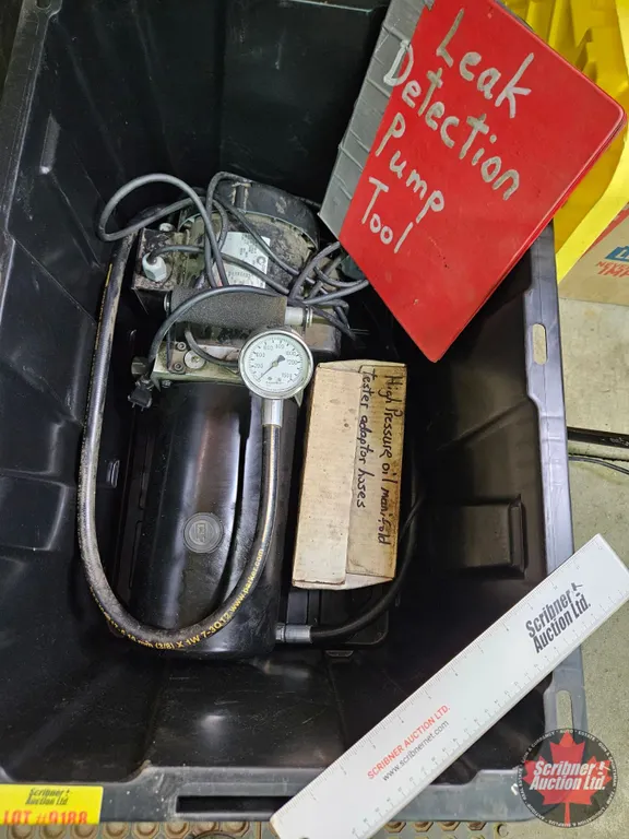 High-Pressure Leak Detection Pump Tool