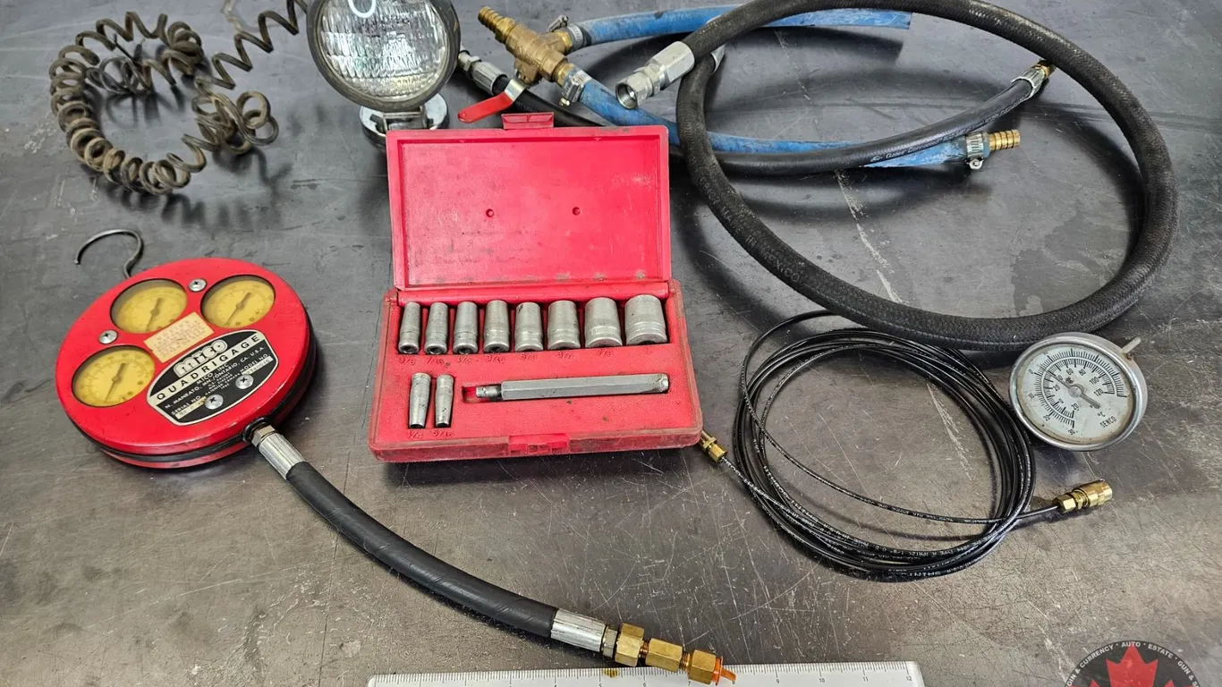Mico Air Brake Test Tools & Gasket Punch Set
