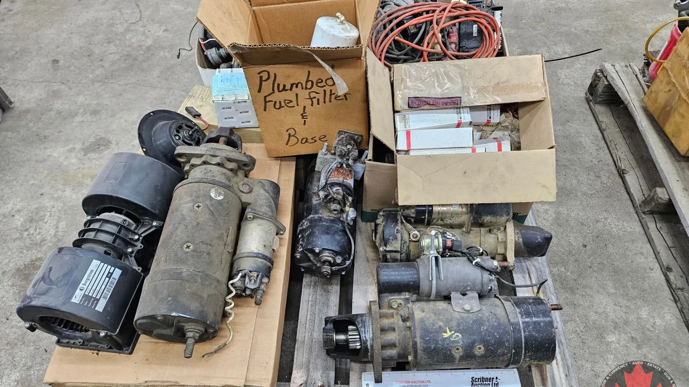 Assorted Heavy-Duty Truck Electrical & Engine Parts