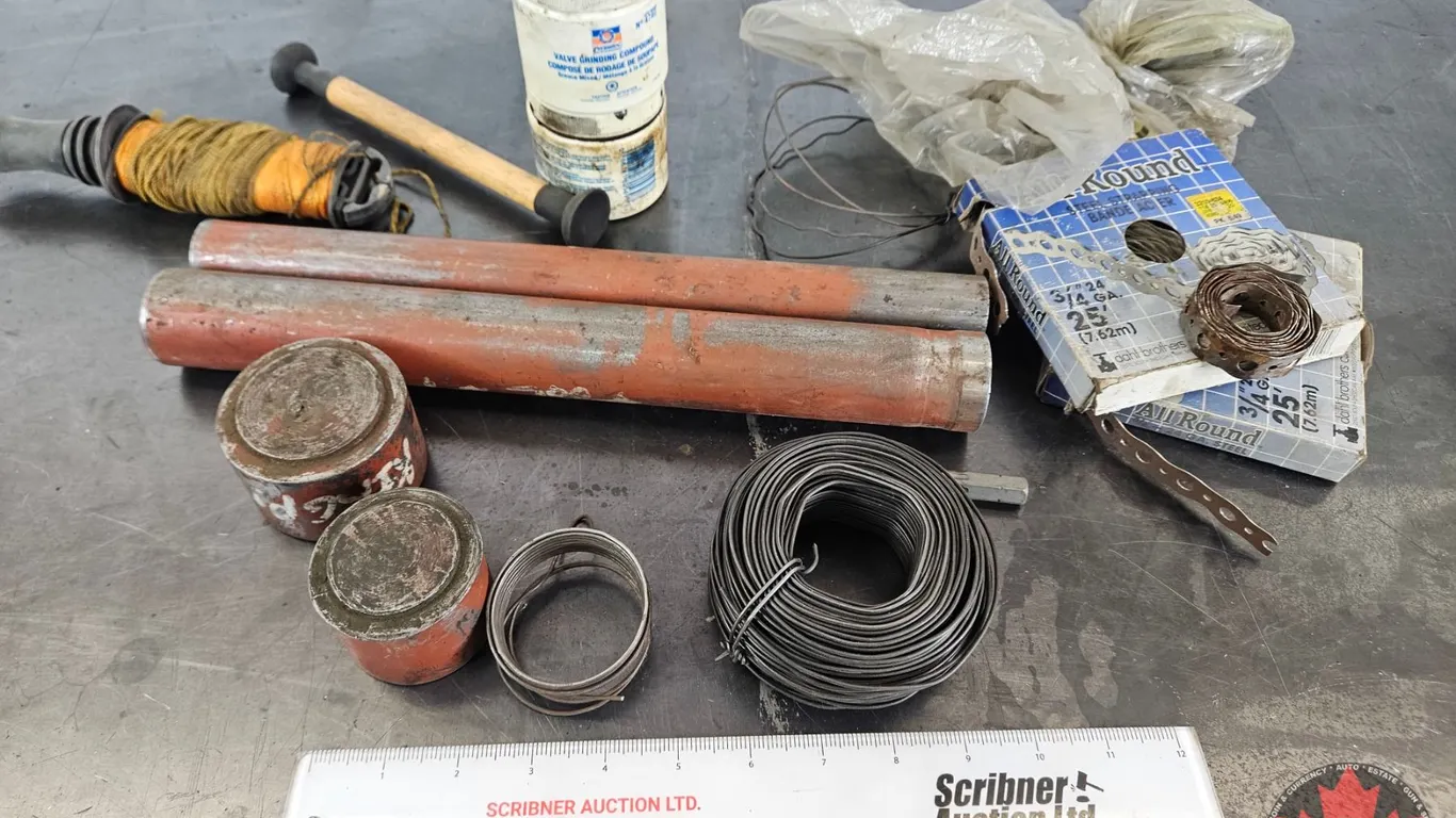Valve Grinding Tools & Assorted Shop Supplies