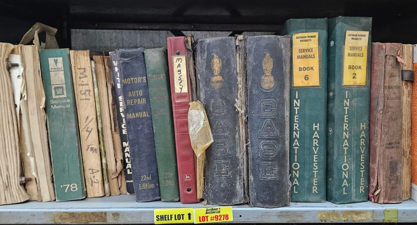 Vintage Case, International & Automotive Service Manuals