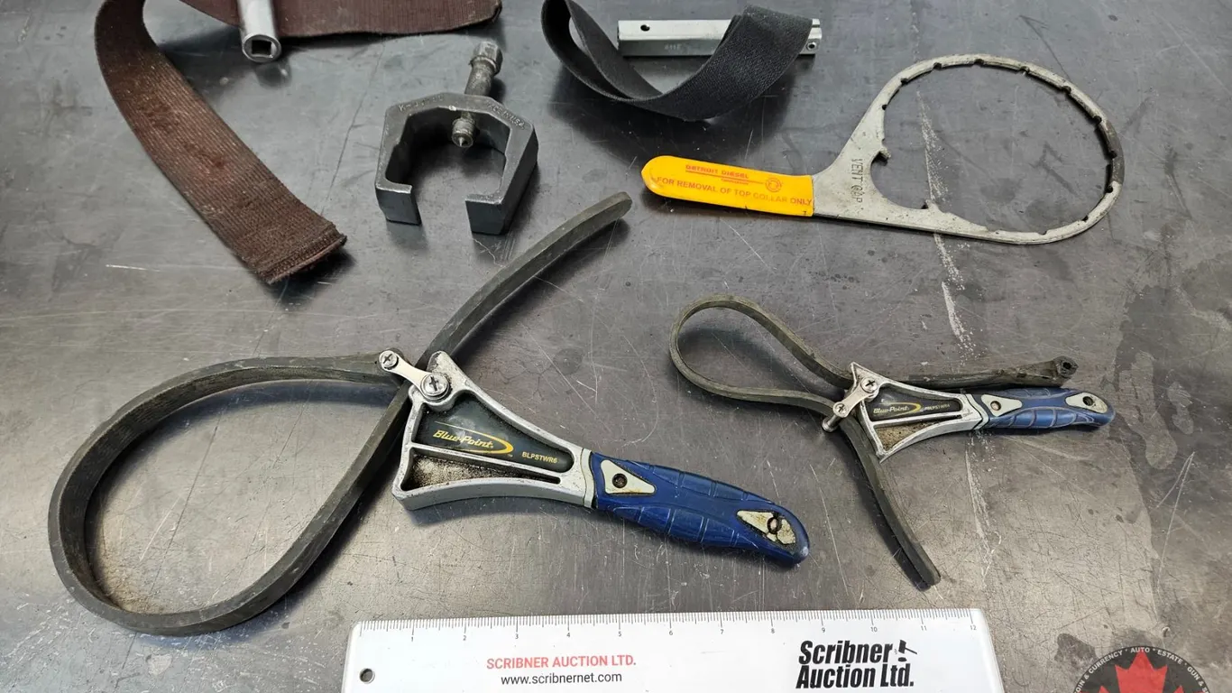 Assorted Strap & Oil Filter Wrenches
