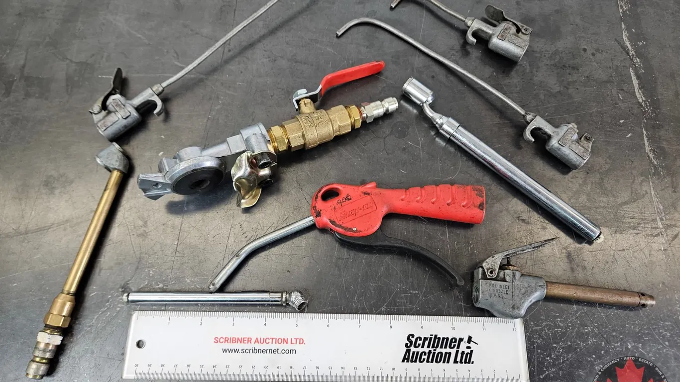 Assorted Compressed Air Tools