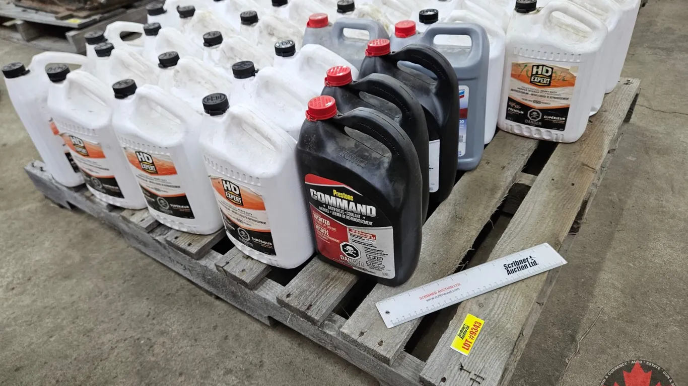 Pallet Lot : Bulk Antifreeze Coolant (Recycled/Reconditioned)