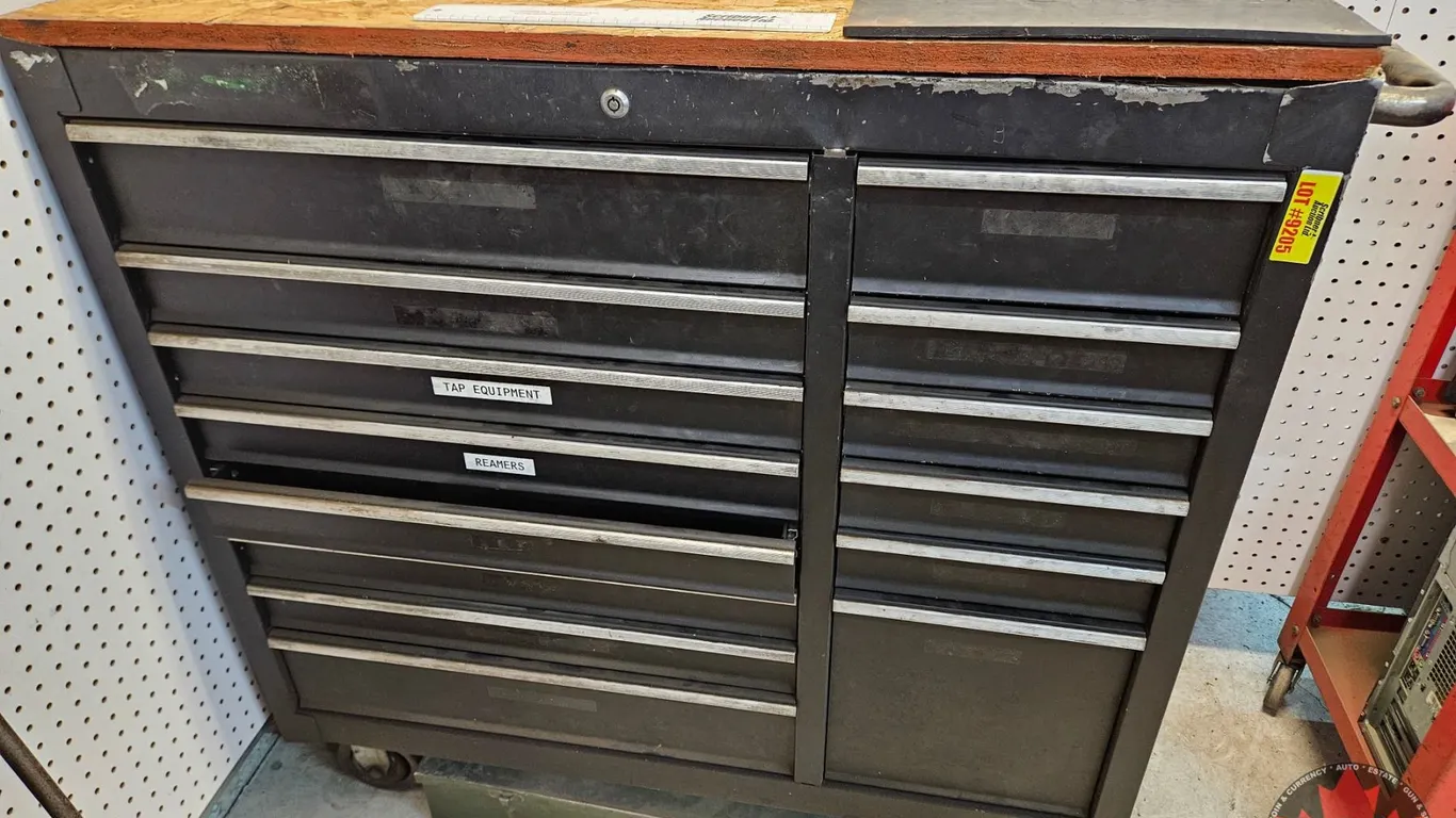 Large Rolling Multi-Drawer Tool Cabinet