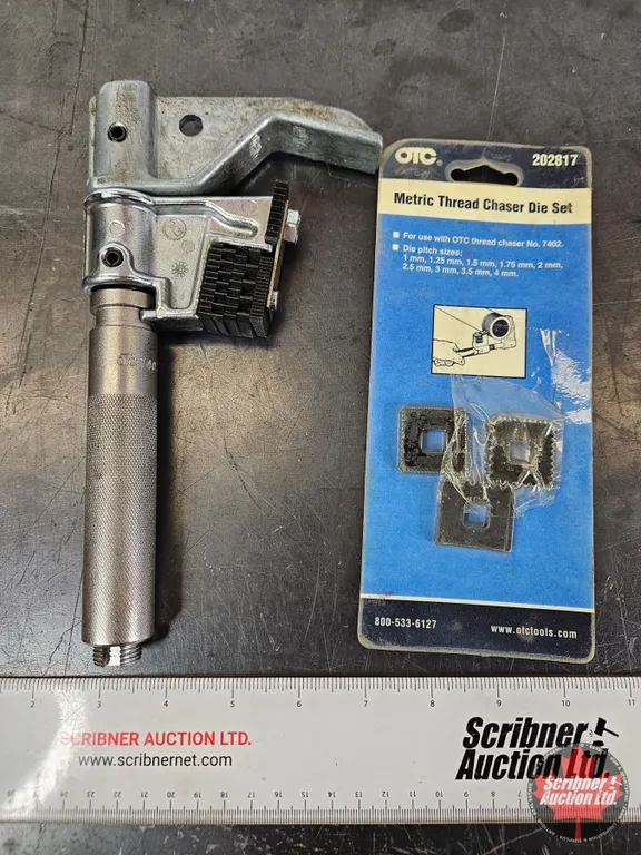 OTC Metric Thread Chaser Die Set