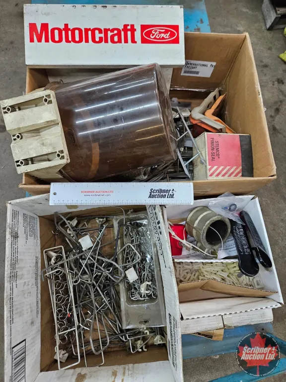 Assorted Display Racks, Hooks & Hardware