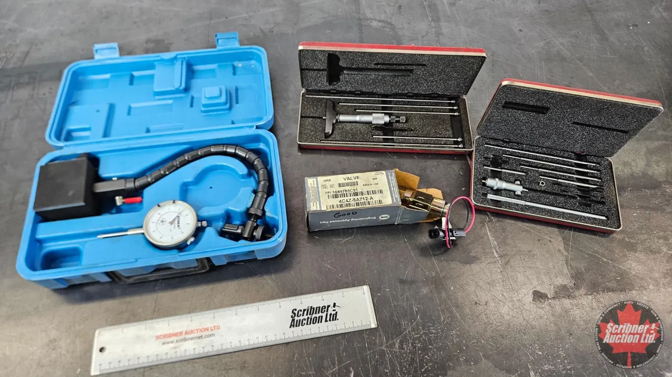 Assorted Precision Measuring Tools