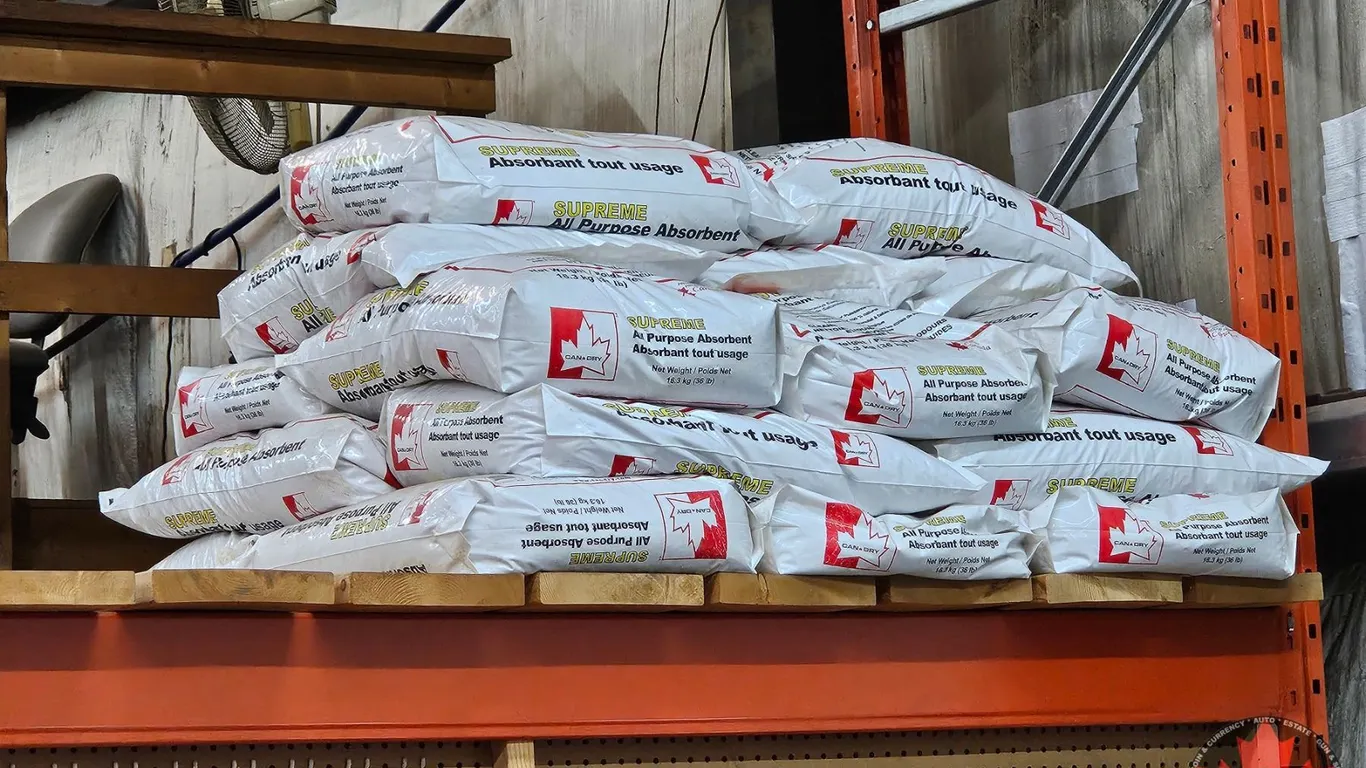 Lot of Supreme All Purpose Absorbent Floor Dry (20 Bags)