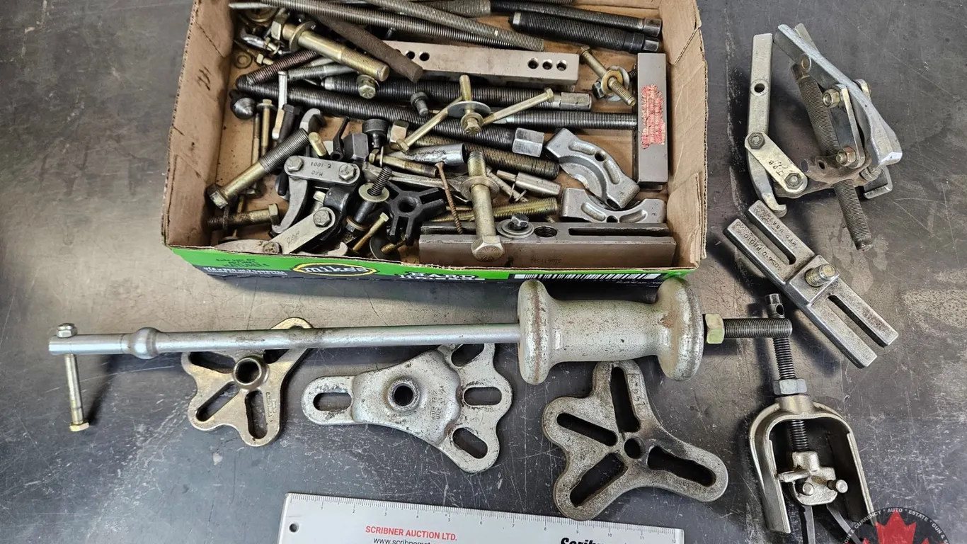 Assorted Puller Tools & Components