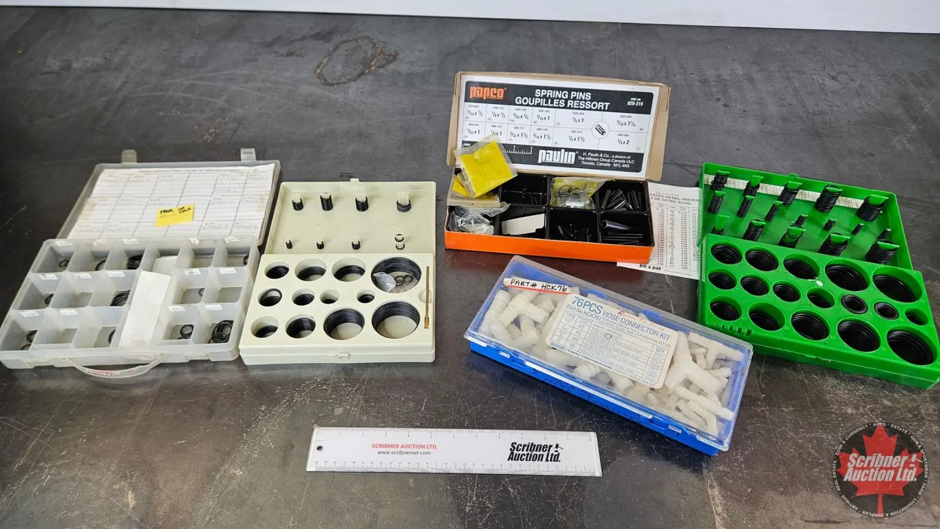 O-Ring, Spring Pin & Hose Connector Assortments