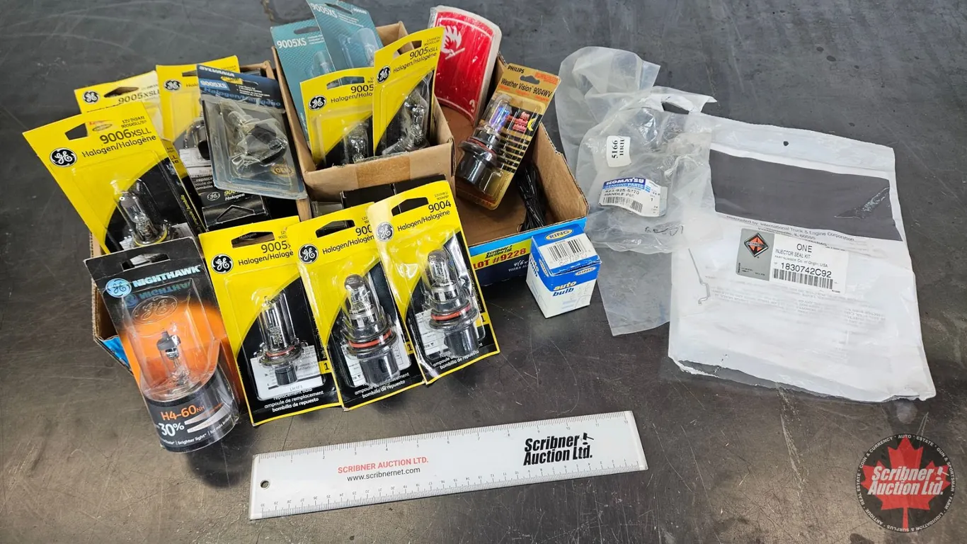Assorted Automotive & Heavy-Duty Light Bulbs