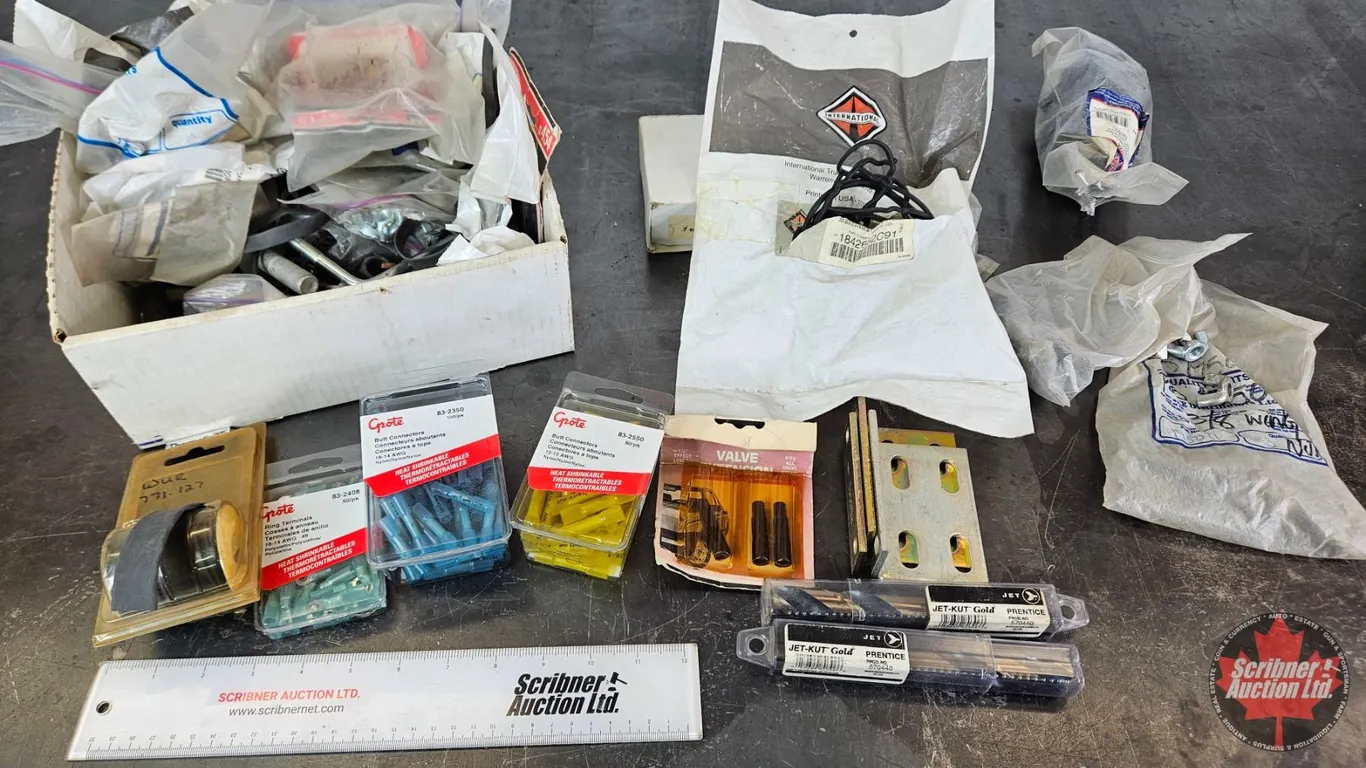 Assorted Electrical Connectors & Small Parts