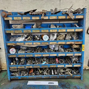 Bolt Bin with Assorted Fasteners