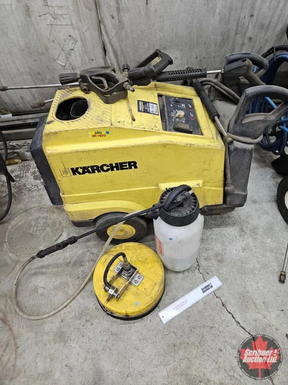 Kärcher Hot Water Pressure Washer with Accessories