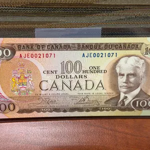 1975 Cdn $100 Bill - UNC