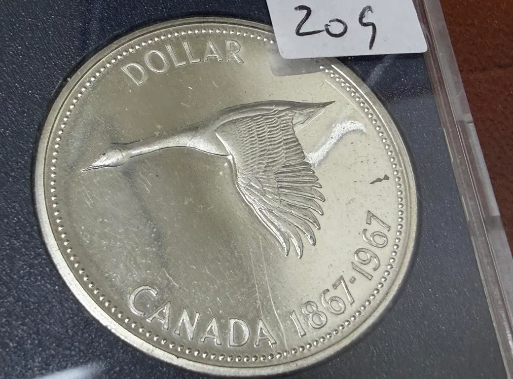 1967 Cdn Proof Like Dollar