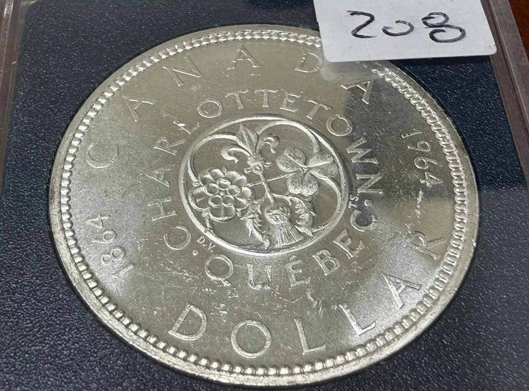 1964 Cdn Gem BU Dollar