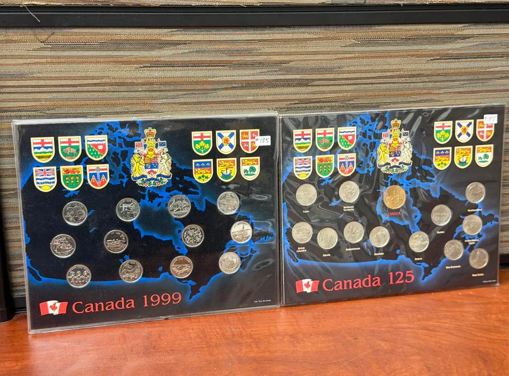 (3) 1992, 1999, 2000 Cdn Coin Sets