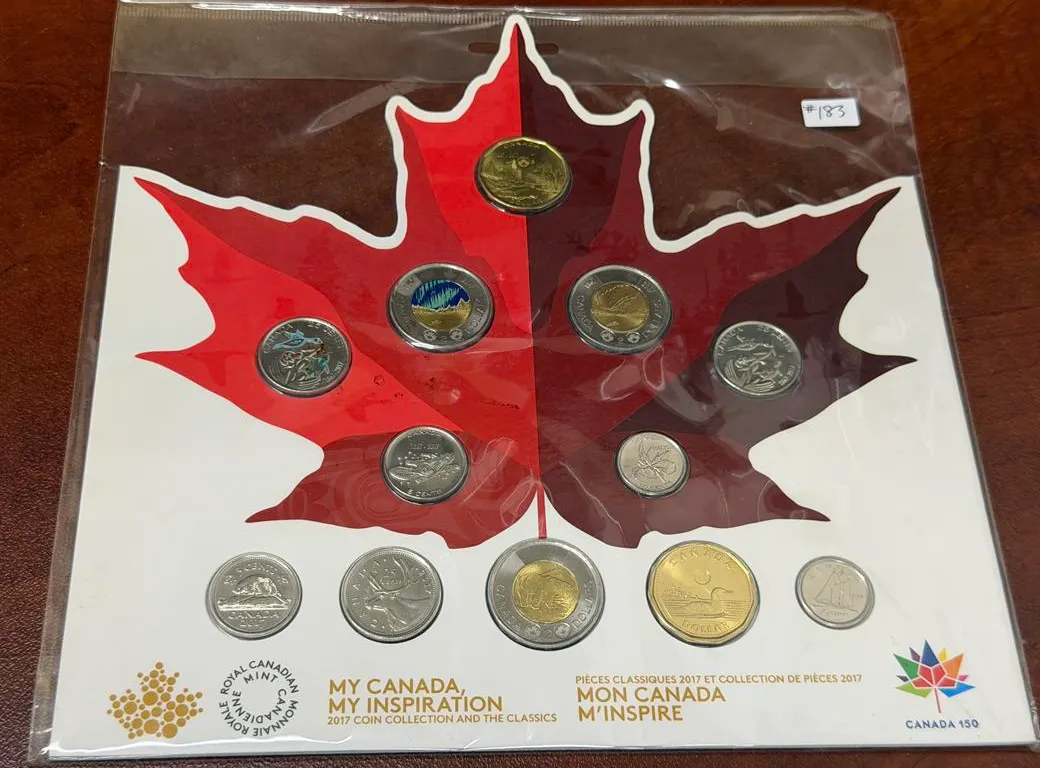 2017 Cdn 'My Canada, My Inspiration' Coin Set