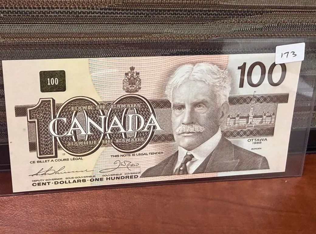 1988 Cdn $100 Bill - Gem Mint