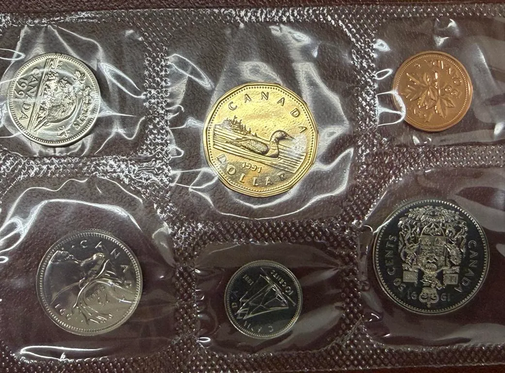 1991 Cdn Proof Set - Rare