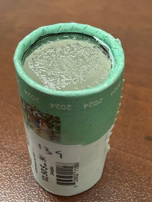 2024 Cdn BU Roll 1/2 Dollars